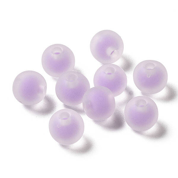 Transparent Acrylic Beads