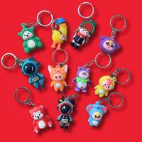 Cute Cartoon Keychain - Adorable Gift for Her, Personal Use, Unique Accessory for Expressing Your Style