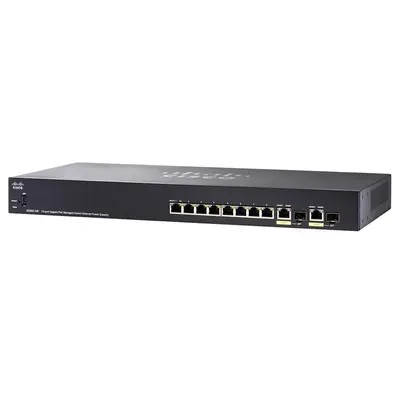 SG355-10P-K9-AR Cisco SM 350 SG355-10P 8x PoE+ 2x Combo SFP Switch