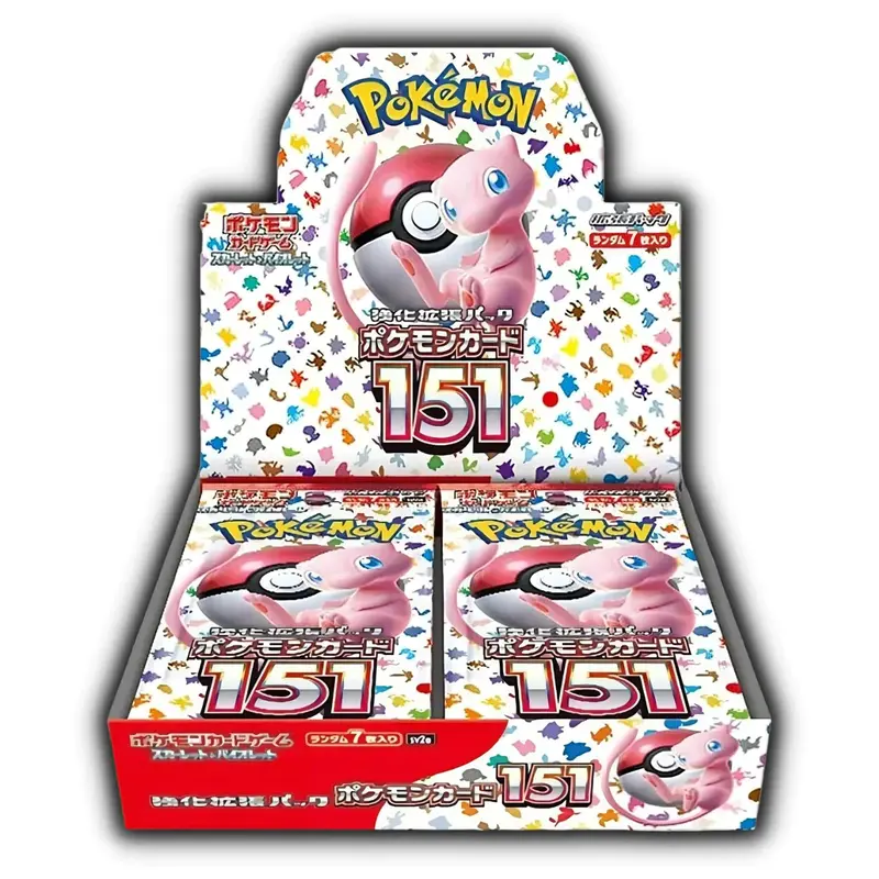 Japanese Pokémon 151 Booster Box sealed tradingcardgame pokemon