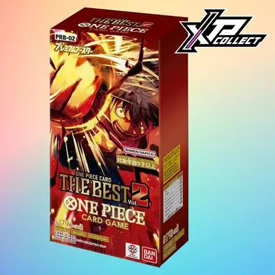 Bandai Namco One Piece PRB-02 Booster Box Sealed Distribution Case Origin The Best Vol 2 Card Game Collectible