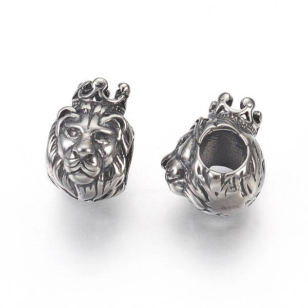 316 Surgical Stainless Steel European Beads