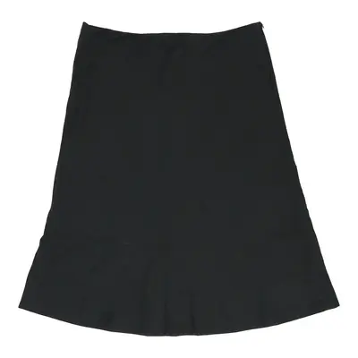 Moncler Skirt - 32W UK 12 Black Polyester