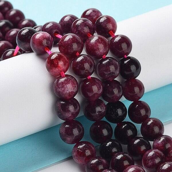 Dyed Natural Malaysia Jade Beads Strands