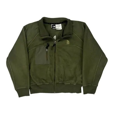The North Face Fleece Jacket - Medium Green Polyester