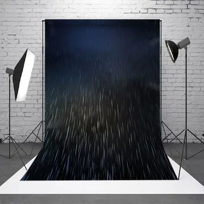 Aperturee Rainfall Dark Nignt Summer Backdrop For Photo