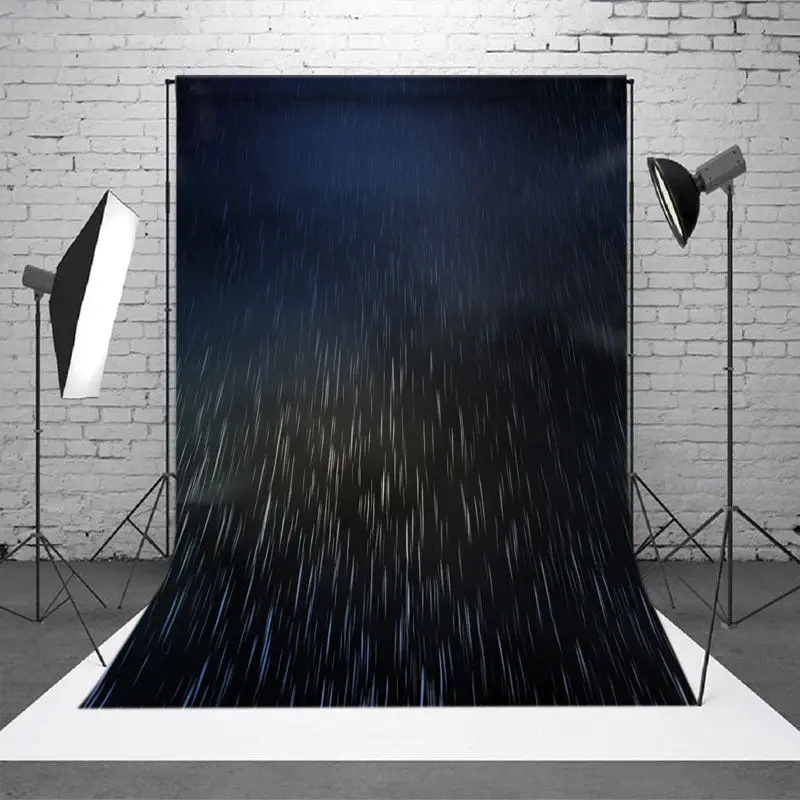 Aperturee Rainfall Dark Nignt Summer Backdrop For Photo