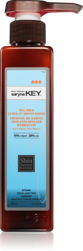 Saryna Key Shea Cocktail Leave-In Hydrating Treatment 70% / 30% Styling African Shea Butter 300ml