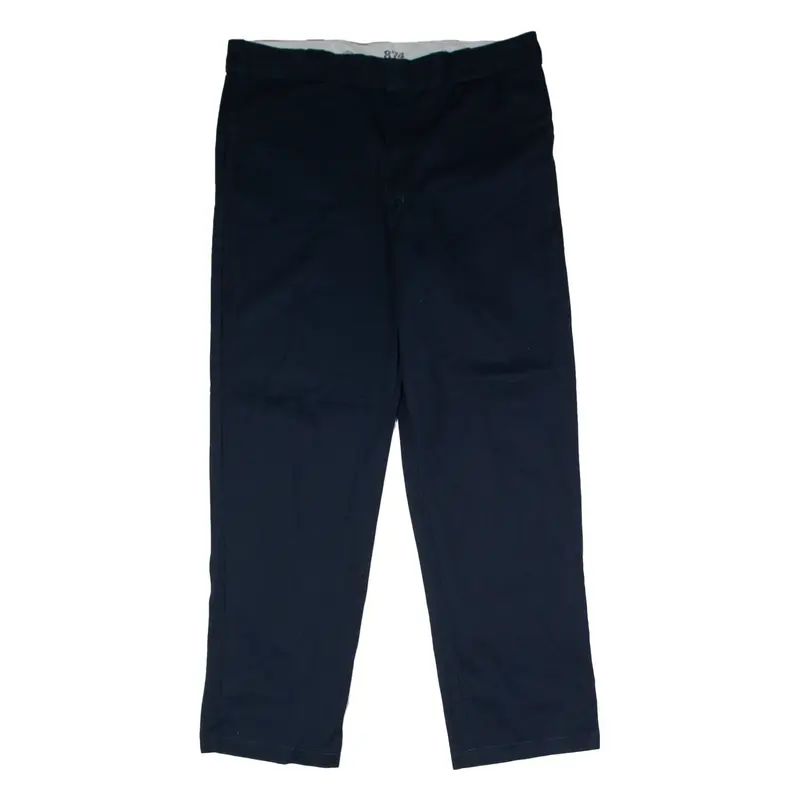 DICKIES 874 Workwear Mens Twill Trousers Blue Regular Straight W38 L30