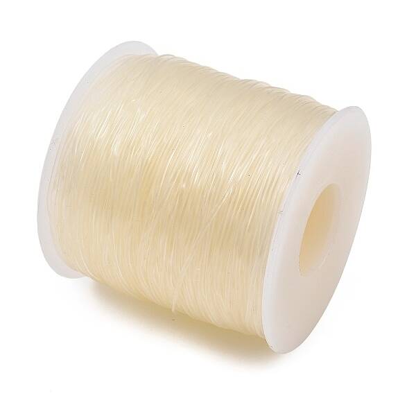 Round Elastic Crystal Thread