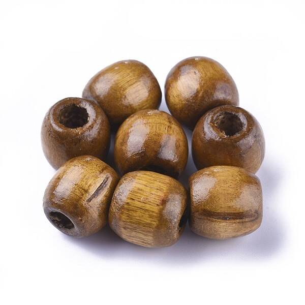 Dyed Natural Maple Wood Beads