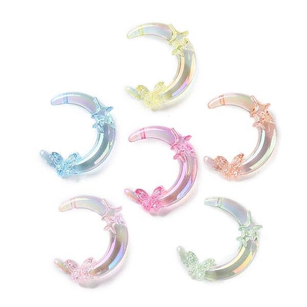 Transparent UV Plating Acrylic Beads
