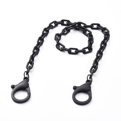Personalized ABS Plastic Cable Chain Necklaces