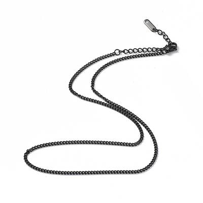 304 Stainless Steel Curb Chain Necklace for Men Women