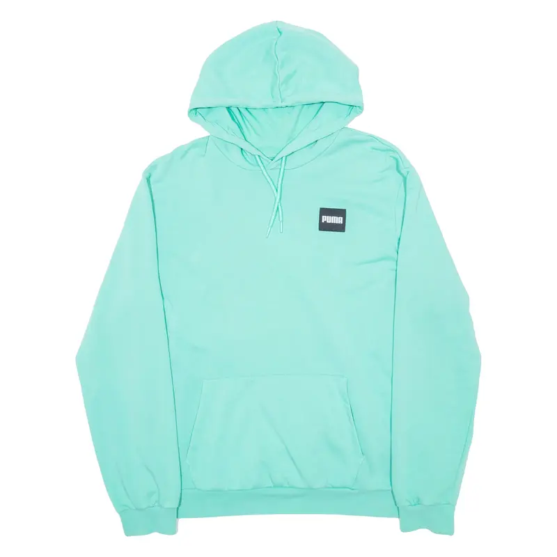 PUMA Mens Blue Hoodie L