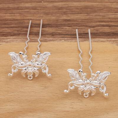 Alloy Hair Fork Findings for Women