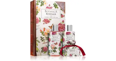 Bohemia Gifts & Cosmetics Botanica Gift Set With Rosehip Extract For Women Shower Gel 200 Ml + Hair Shampoo 200 Ml + Soap 100...