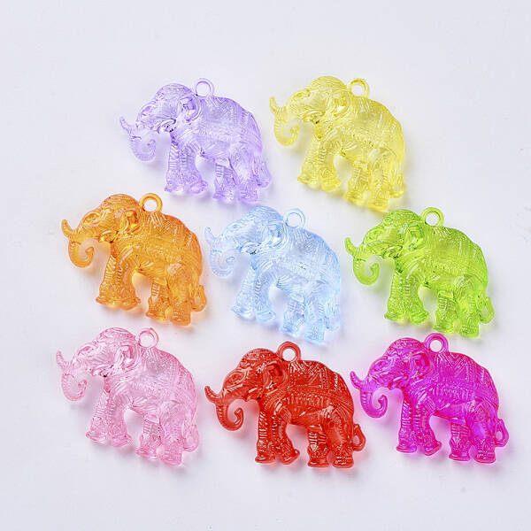 Transparent Acrylic Pendants