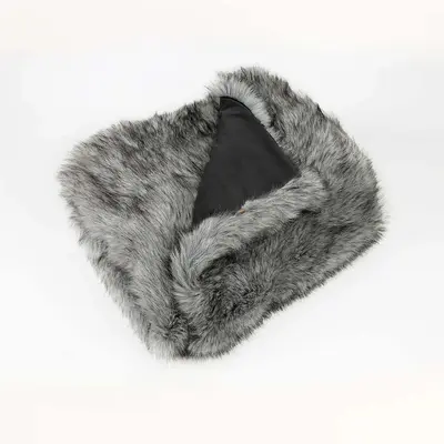 Fur Blanket - THE WILDEST DREAM Gray | Rozmiar: 79x59" (200x150cm)
