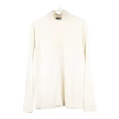 Asics Fleece - Large White Polyester