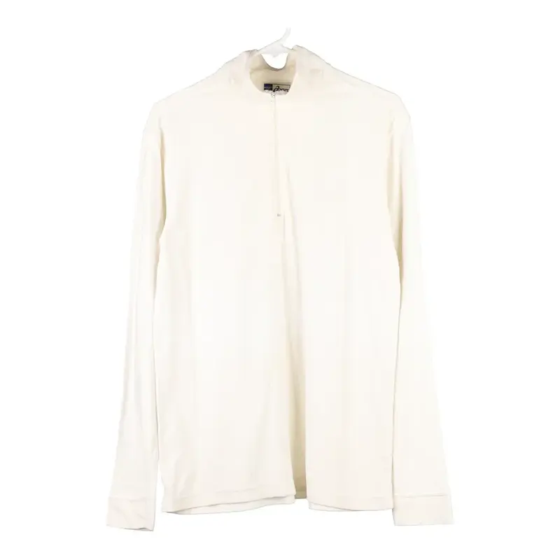Asics Fleece - Large White Polyester