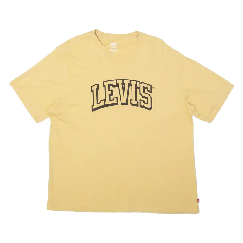 LEVI'S Mens T-Shirt Yellow L