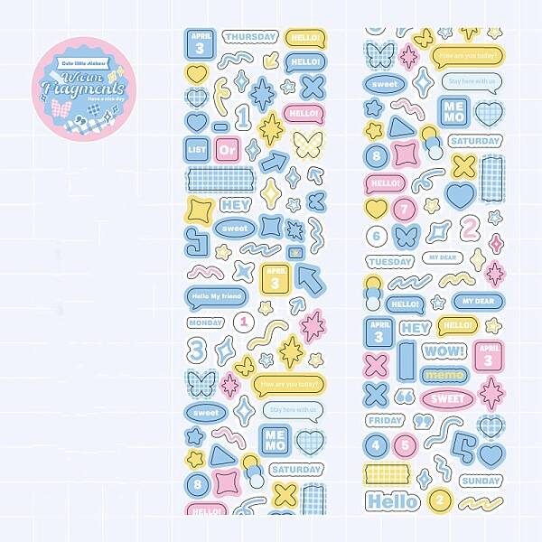 PET Plastic Stickers