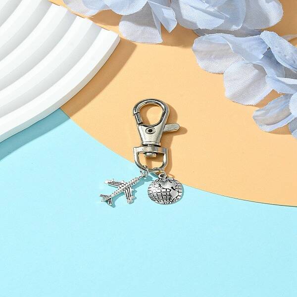 Alloy Airplane Pendant Decorations