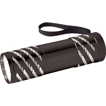 200 Promotional Astro Flashlight - 9 LED & Aluminum