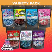Goso Gummies 7 bag Sweet & Sour Variety Pack - 42 Ounces