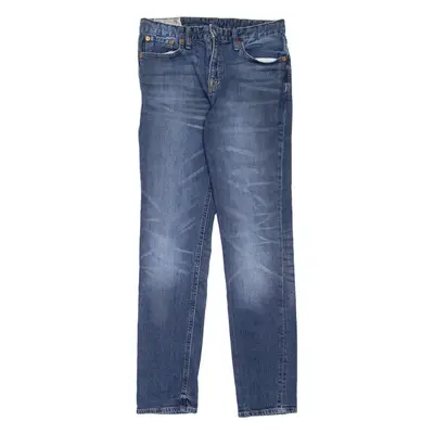 POLO RALPH LAUREN Boys Jeans Blue Slim Skinny Stone Wash W28 L30