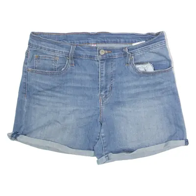 LEVI'S Womens Denim Shorts Blue M W29