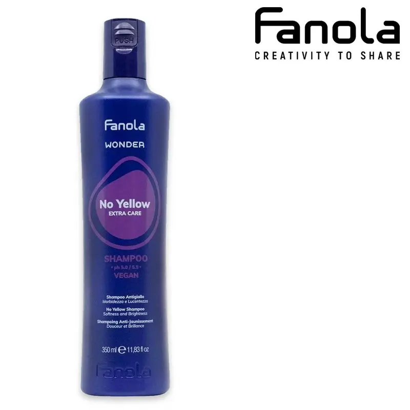 Wonder No Yellow Fanola Shampoo 350 Ml