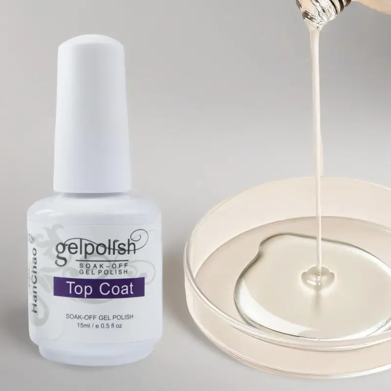 Gel Nail Polish, Nail Art Base Coat & Top Coat, Nail Art Kits for Women & Girls