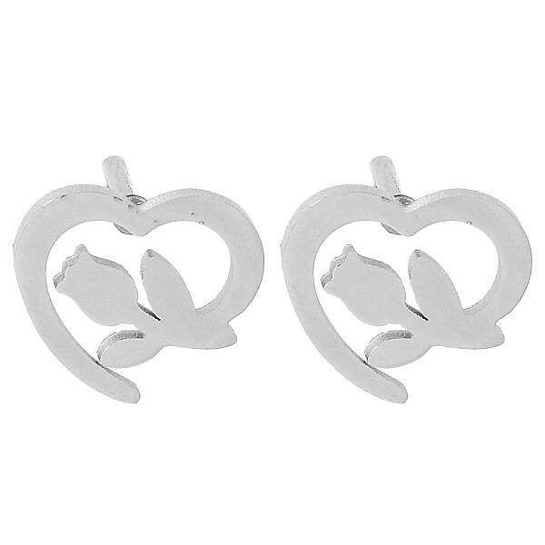Non-Tarnish 304 Stainless Steel Stud Earrings