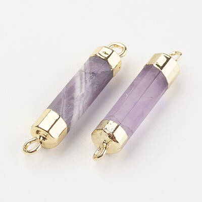 Natural Gemstone Links connectors