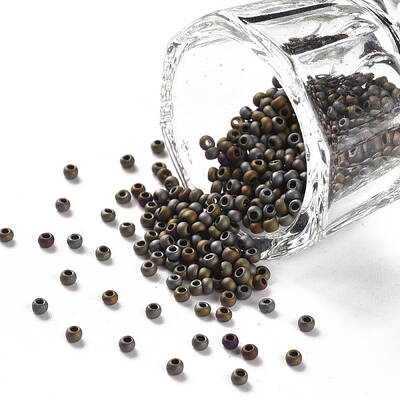 12/0 Grade A Round Glass Seed Beads