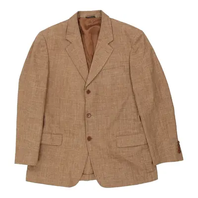 Luck Blazer - 2XL Beige Linen Blend