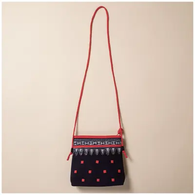 Hmong Batik Crossbody Bag