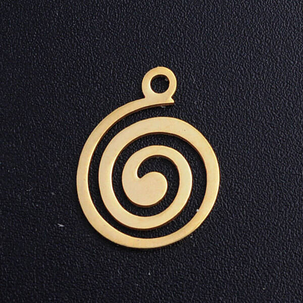 201 Stainless Steel Filigree Charms