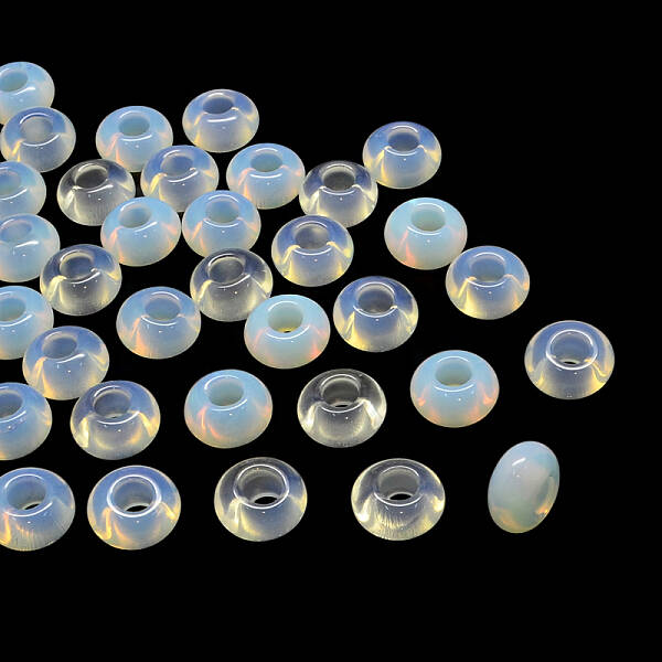 Opalite European Large Hole Beads