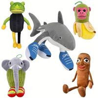 1pc Tralalero Tralala Soft Plush Toy - Italian Brainrot Design, Whimsical Shark with Sneaker Feet, Machine Washable Polyester...