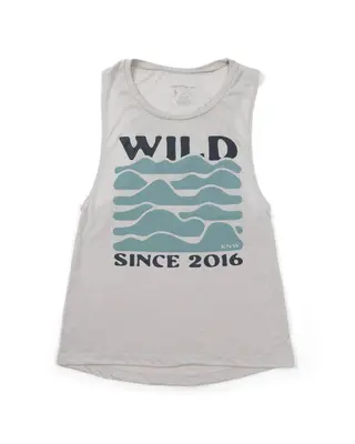 Wild Sierra Women’s Muscle Tank | Dust | Size: S
