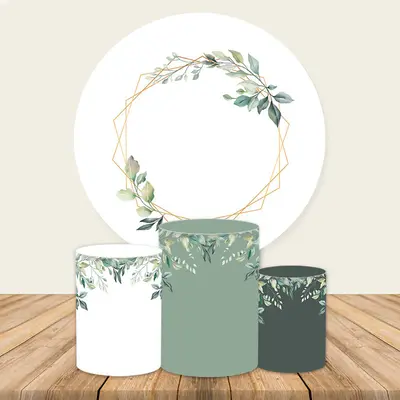 Aperturee Hello Sun Shine Sunglasses Party Round Backdrop Kit | Custom Circle Backdrop Birthday | Circle Background For Party...
