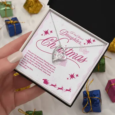 Daughter's Christmas - A Card to Celebrate Her