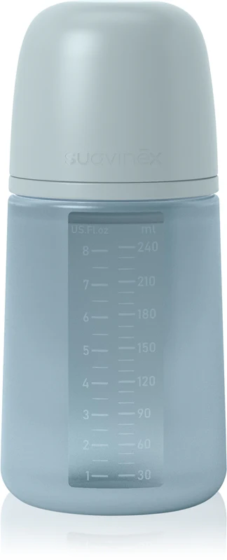 Suavinex Colour Essence SX Pro Medium Flow Bottle - Immensity Blue 240ml