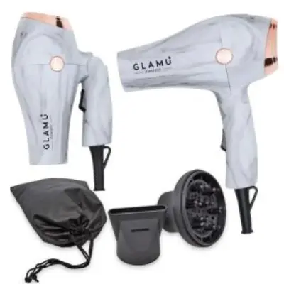 Giubra mini hair dryer white marble pattern