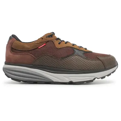 MBT Narita Leather Textile Men's Outdoor Shoes - Dark Brown - Size:US 9 Men