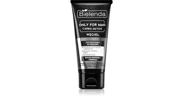 Bielenda Only Carbo Detox Mattifying Cleansing Gel for Men 150g