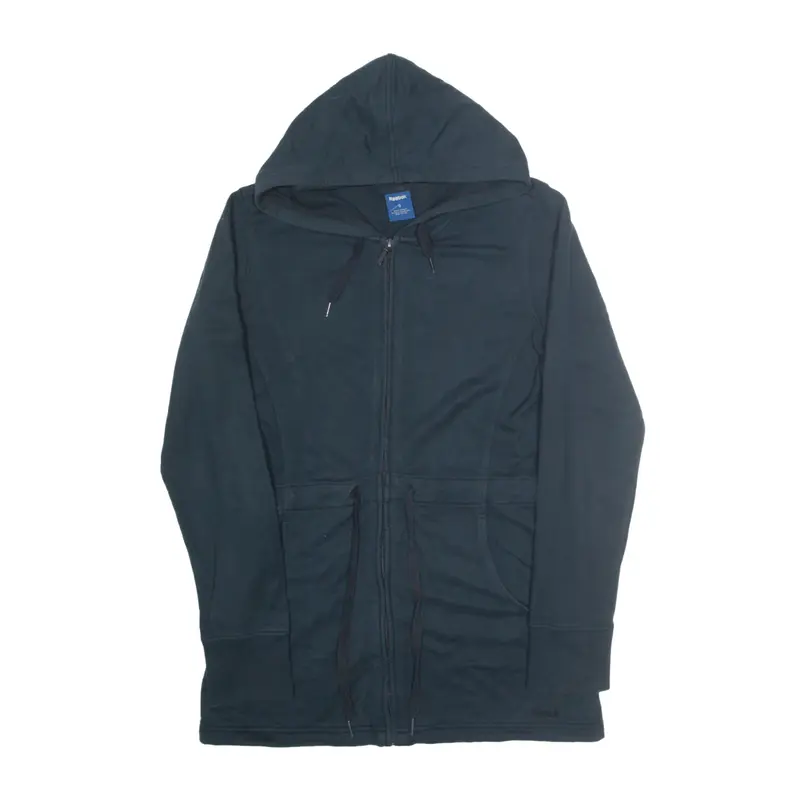 REEBOK Hoodie Blue Full Zip Womens S